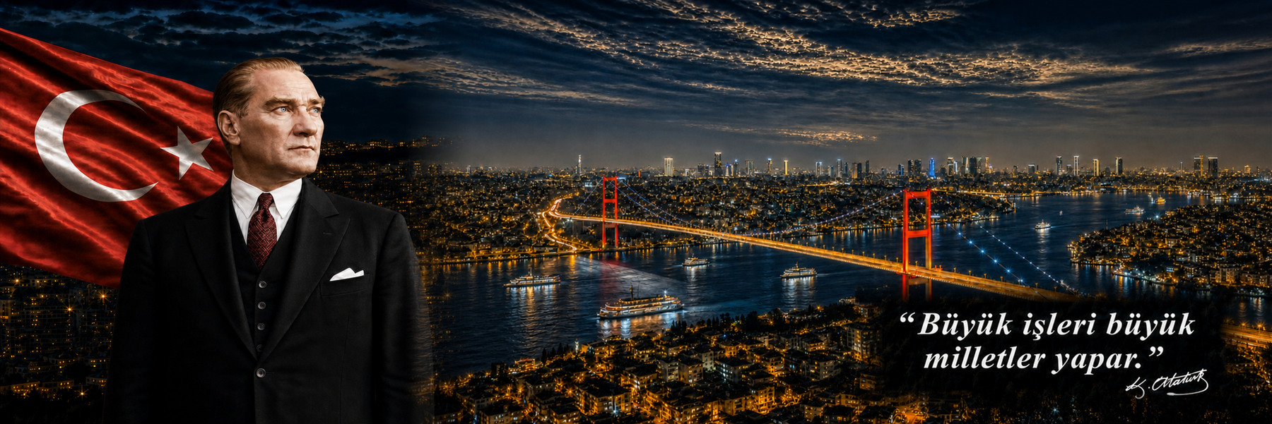 Türkiye İl Temalı Işıklı Atatürk Makam Panoları