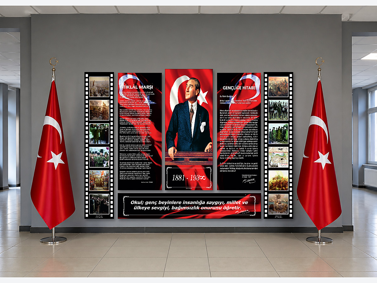 Atatürk Köşesi Okul Uygulaması 4 – ATK004 – Atatürk Köşeleri