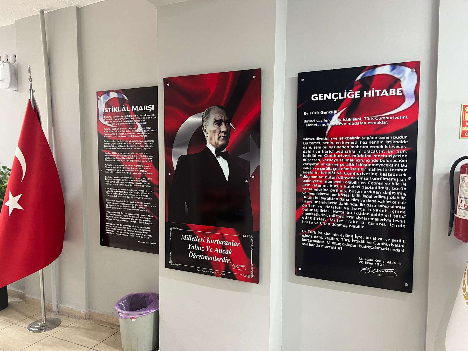 Atatürk Köşesi Okul Uygulaması 16 – ATK016 – Atatürk Köşeleri