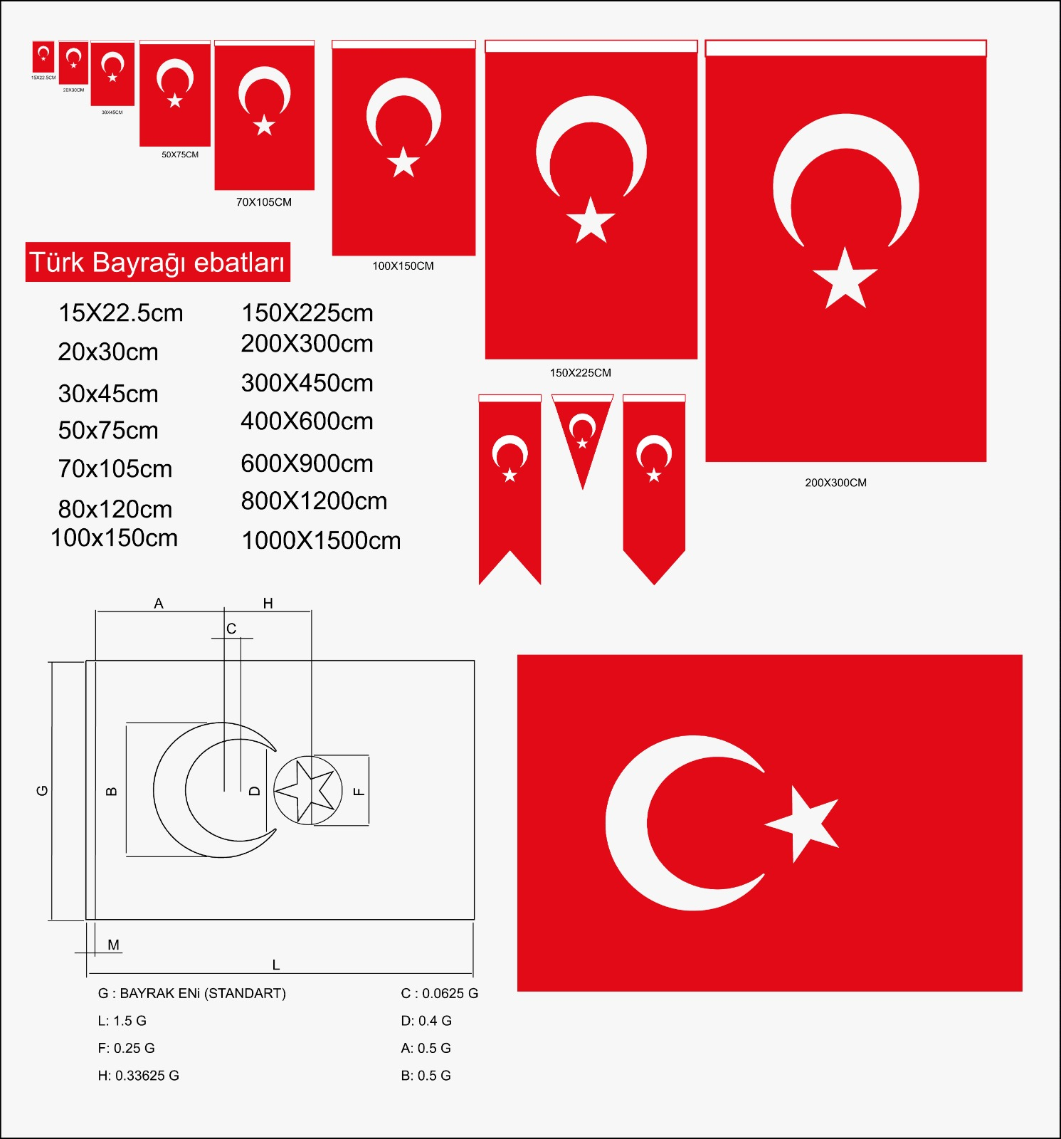 Türk Bayrak Çeşitleri – ARB-00367 – Bayrak Flama ve Aksesuarları