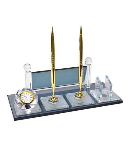 Kristal Masa İsimliği – KMI-010 – Plaket - Masa İsimlikleri