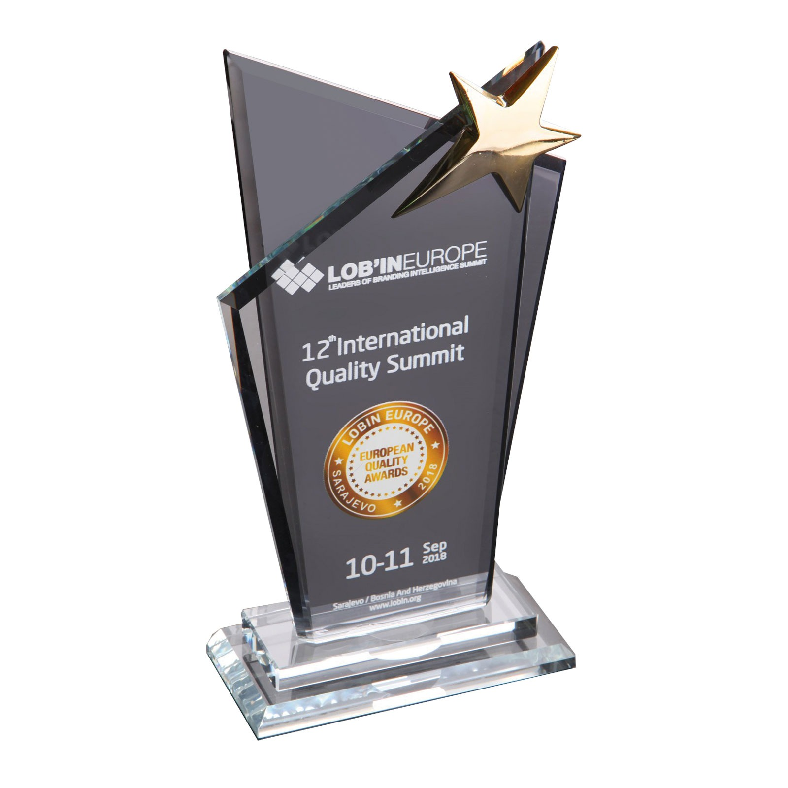 Kristal Plaketler – KRP-001 – Plaket - Masa İsimlikleri